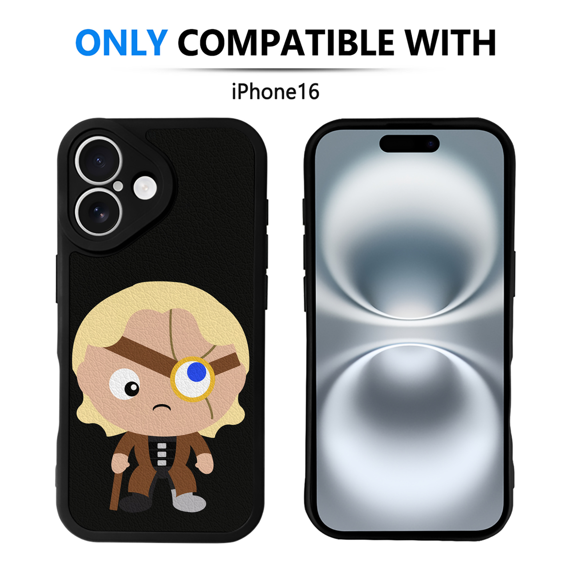 （画像用） Harry Potter ハリー・ポッターシリーズ 【iPhone 16シリーズ対応】シリコンスマホケース（レザー調） 材質：シリコン